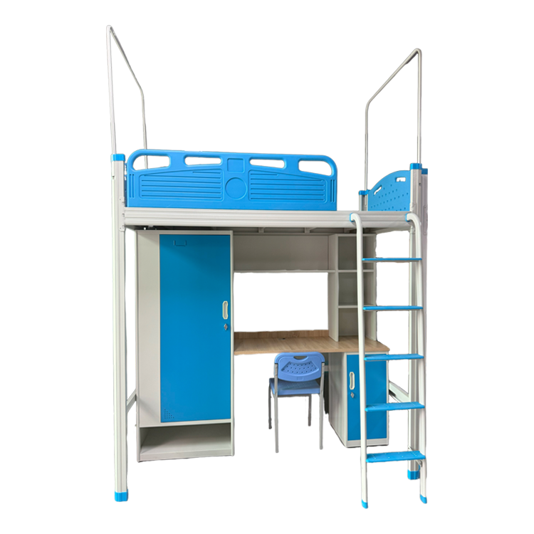 鐵床廠家分享：?jiǎn)稳藢W(xué)生公寓床儲(chǔ)物空間設(shè)計(jì)有哪些巧思？